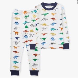 NWT Pottery Barn Dino Pajama Set - Organic cotton
